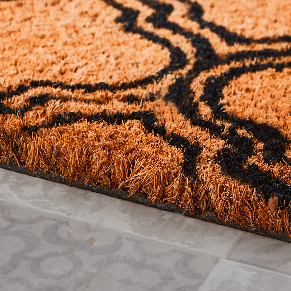 Home Collections Printed Pattern Coir Mat - Moroccan Design, product image 3