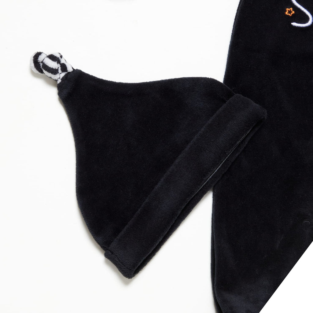 Hallow Scream Spooky Baby Sleepsuit, product image 3