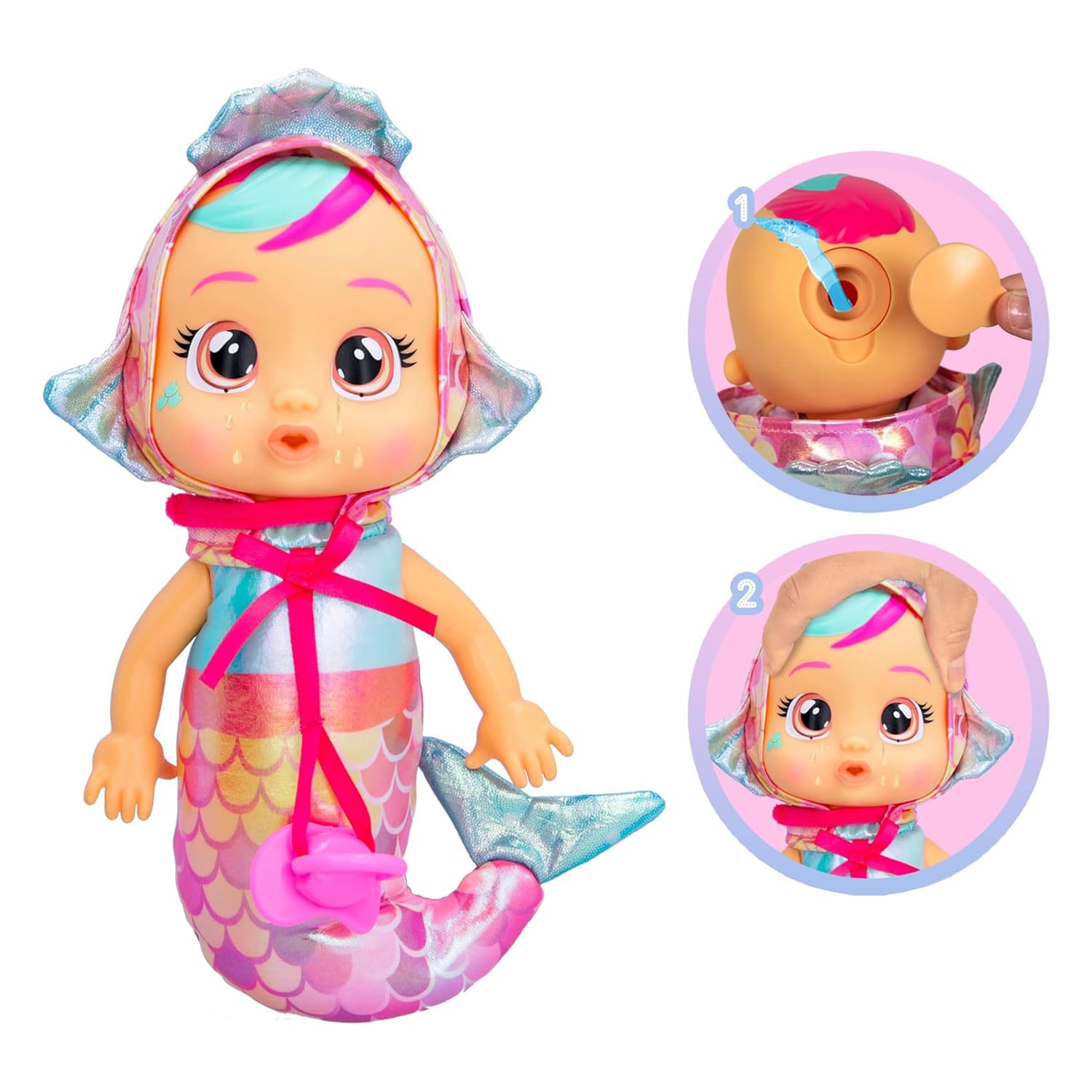 Cry Babies Tiny Cuddles Mermaids, product image 3