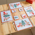 Festive Feeling Placemats & Coasters - Sleigh Bells