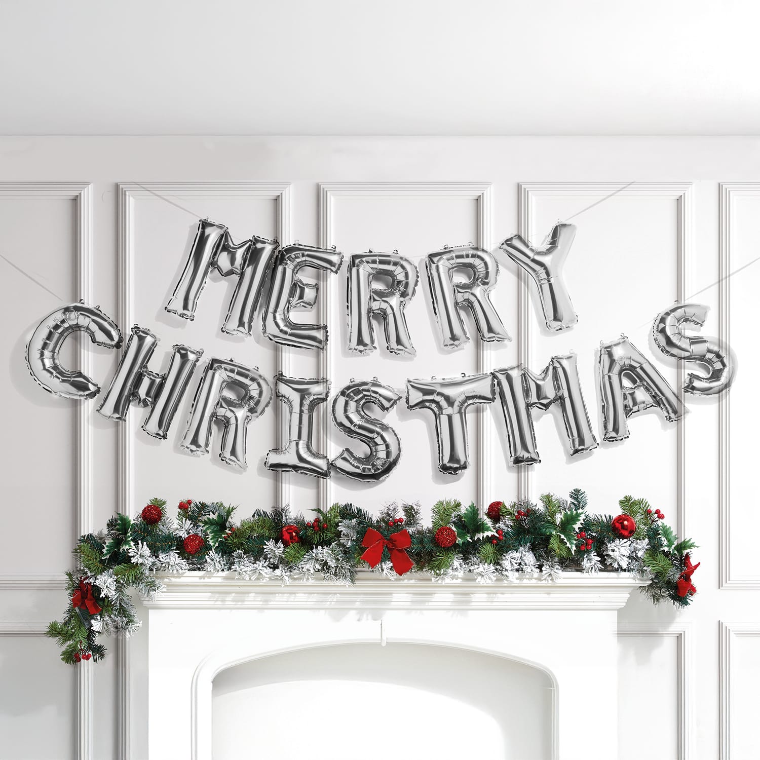 Festive Feeling Merry Christmas Balloon Banner, product image 4