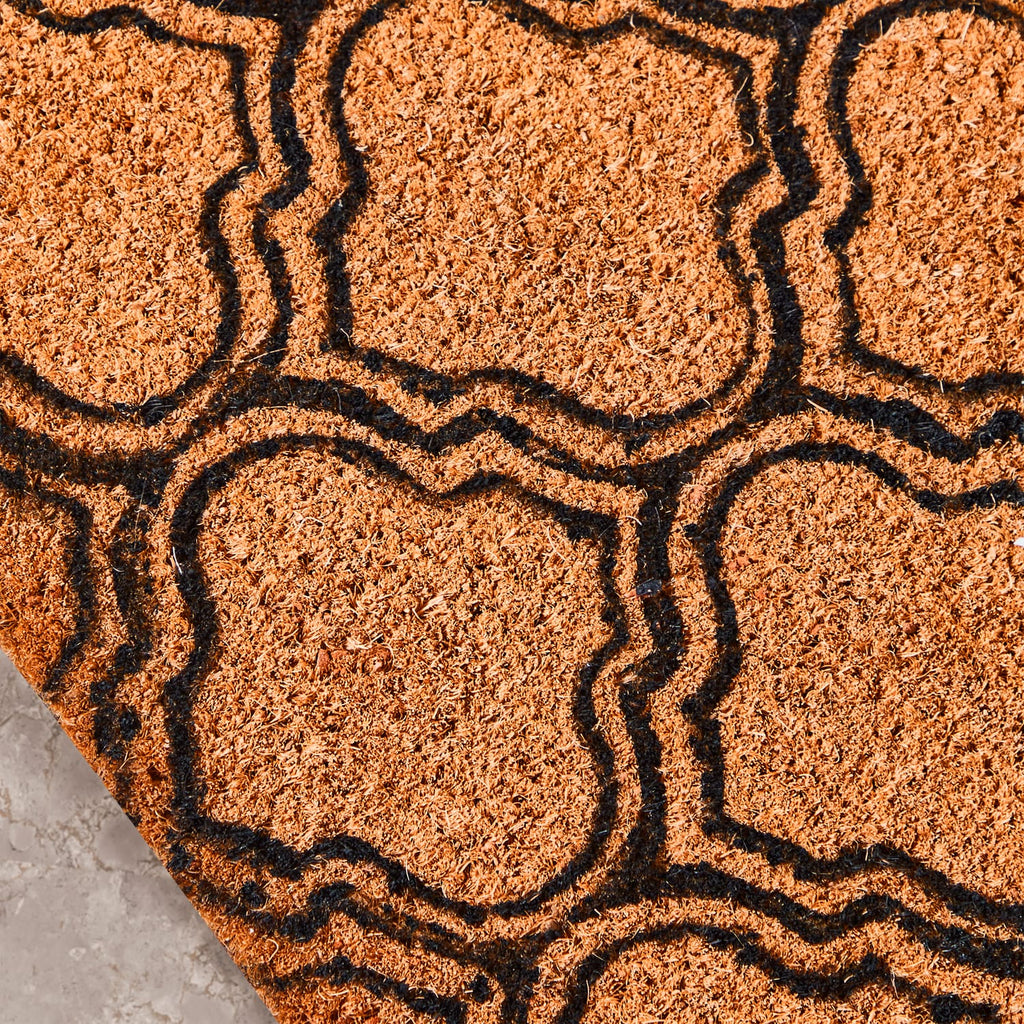 Home Collections Printed Pattern Coir Mat - Moroccan Design, product image 2