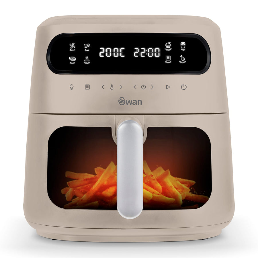 Swan Digital Air Fryer 7.5l - Latte