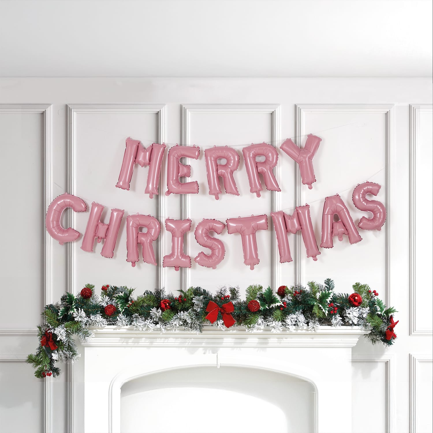 Festive Feeling Merry Christmas Balloon Banner, product image 2