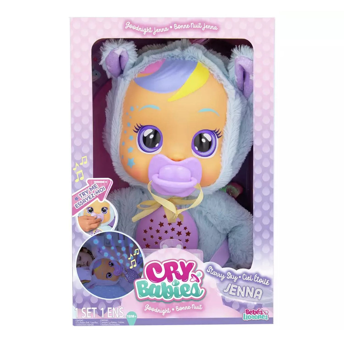 Cry Babies Goodnight Starry Sky Jenna Doll, product image 2