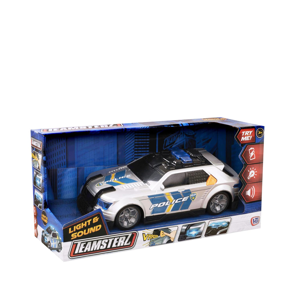 Teamsterz Light & Sound Police Interceptor, product image 2