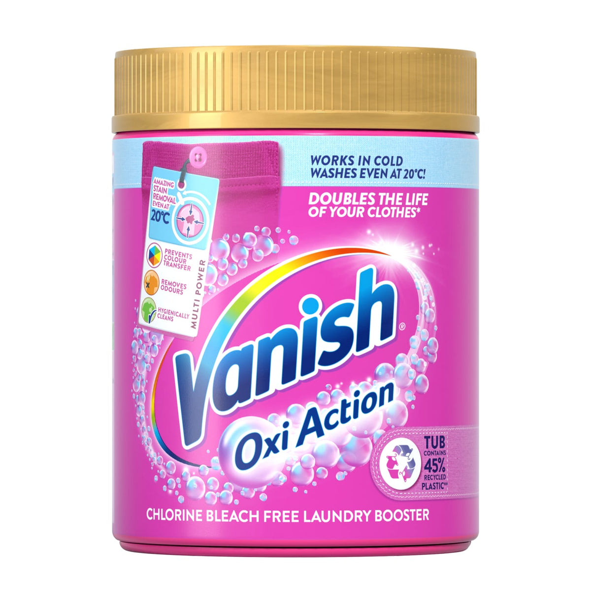 Vanish Oxi Action Laundry Booster Powder 1kg