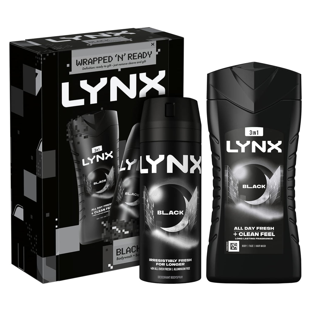 Lynx Duo Gift Set - Black
