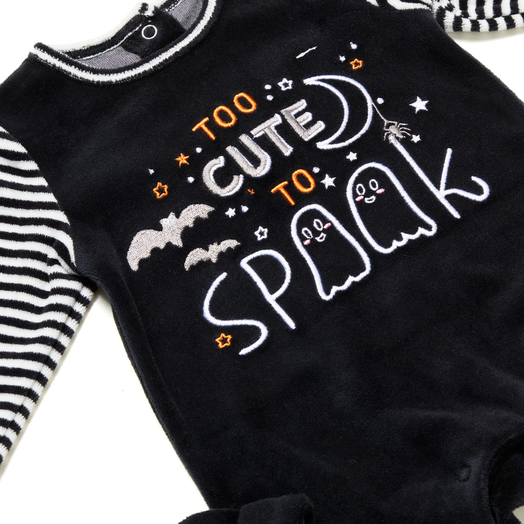 Hallow Scream Spooky Baby Sleepsuit, product image 2